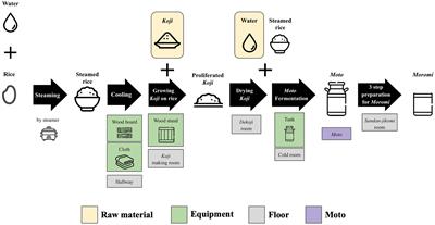 A dark matter in sake brewing: Origin of microbes producing a Kimoto-style fermentation starter